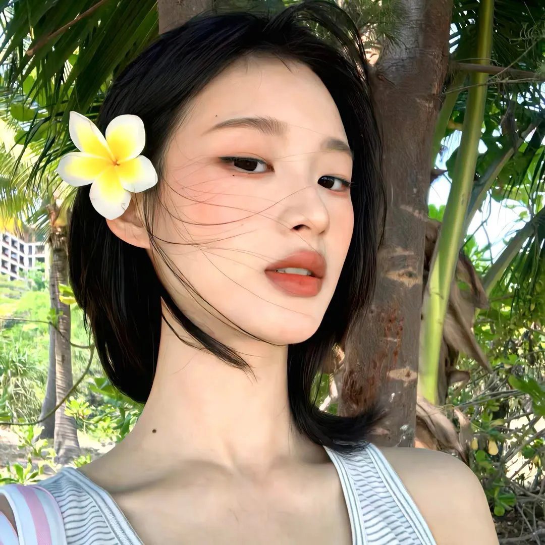 歌女五美图